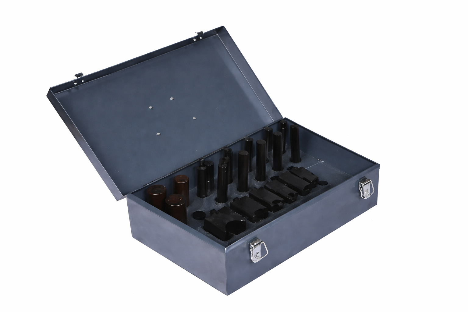 Juego de Dados Para Dobladora Manual de Pleca  2,3 y 4pts para altura máxima de 56mm (2.000") 26 piezas